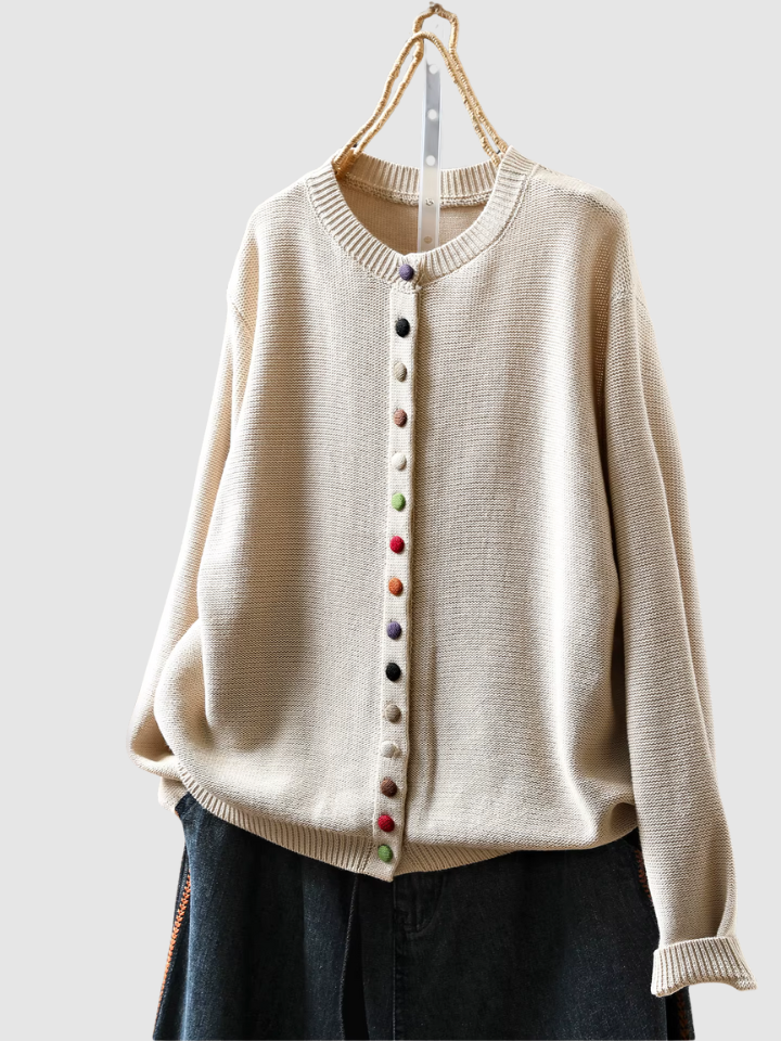 DIANE™| CLASSIC COTTON CARDIGAN