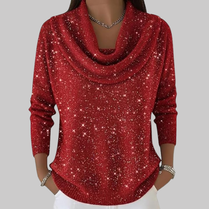 MARIELLE™|ELEGANT COWL SWEATER