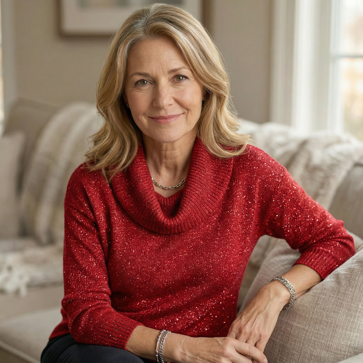 MARIELLE™|ELEGANT COWL SWEATER