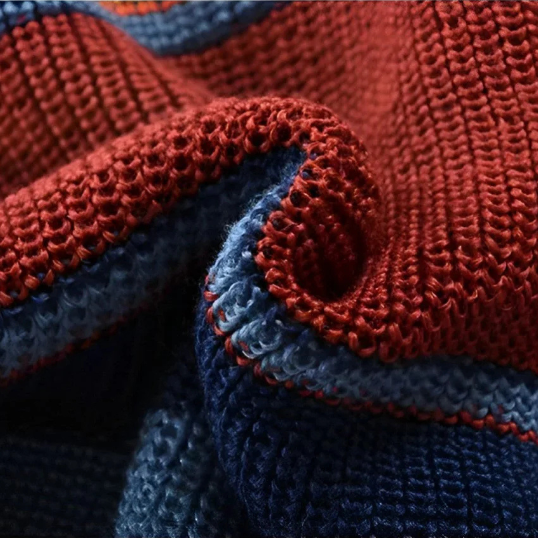 ROMAN™|RETRO STRIPED CARDIGAN