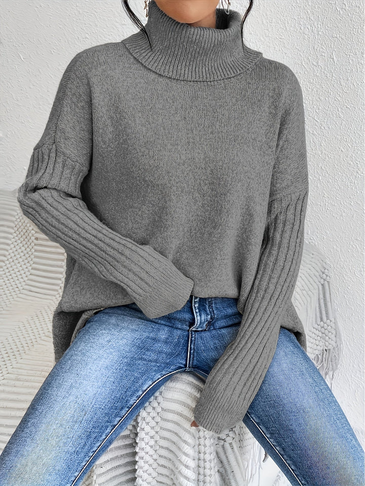 NIKKI™|OVERSIZED TURTLENECK