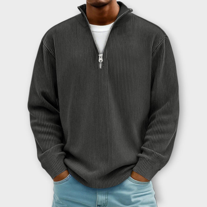 HANS™|MODERN ZIP SWEATER