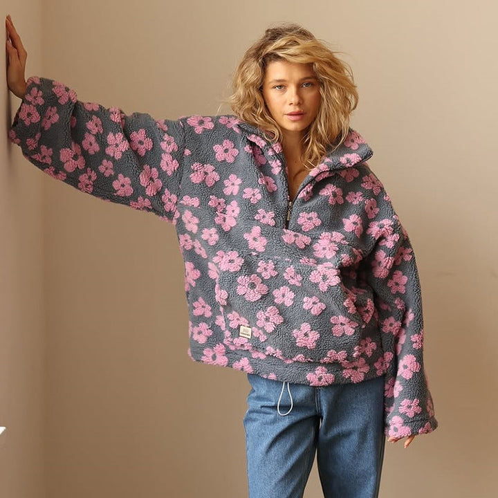 NICOLE™|FLOWER PULLOVER