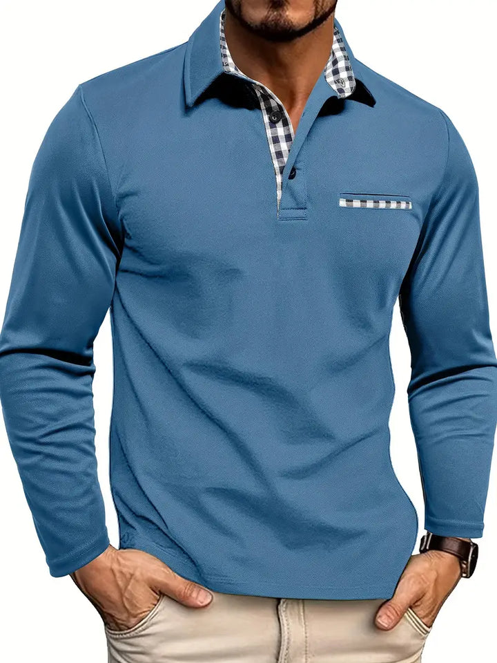 JARED™|LONG SLEEVE POLO