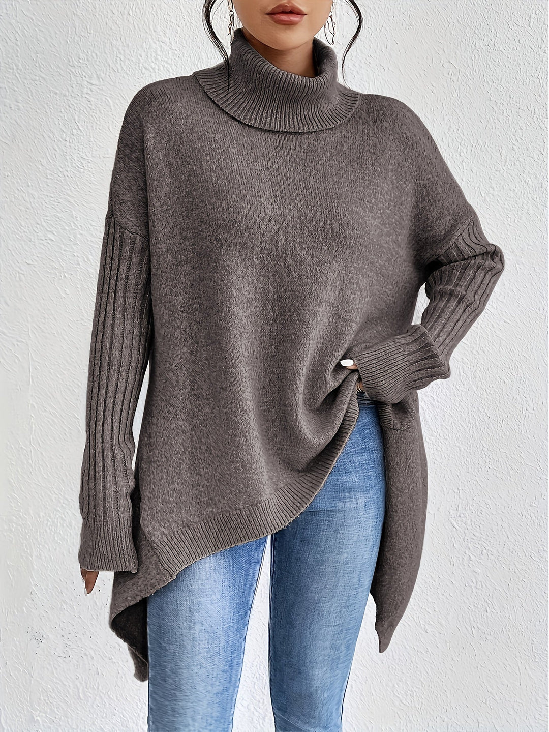 NIKKI™|OVERSIZED TURTLENECK