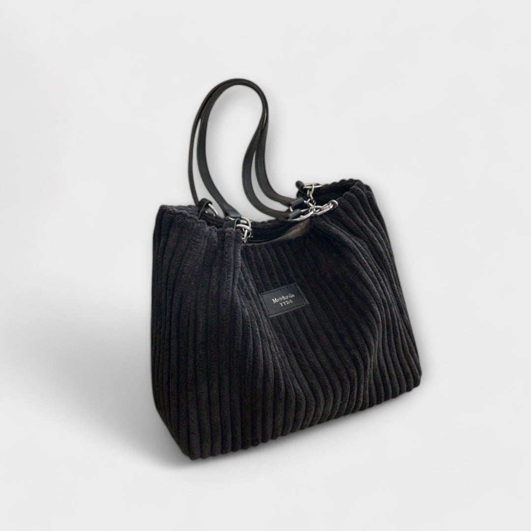 Soft Cord Shoulder Bag